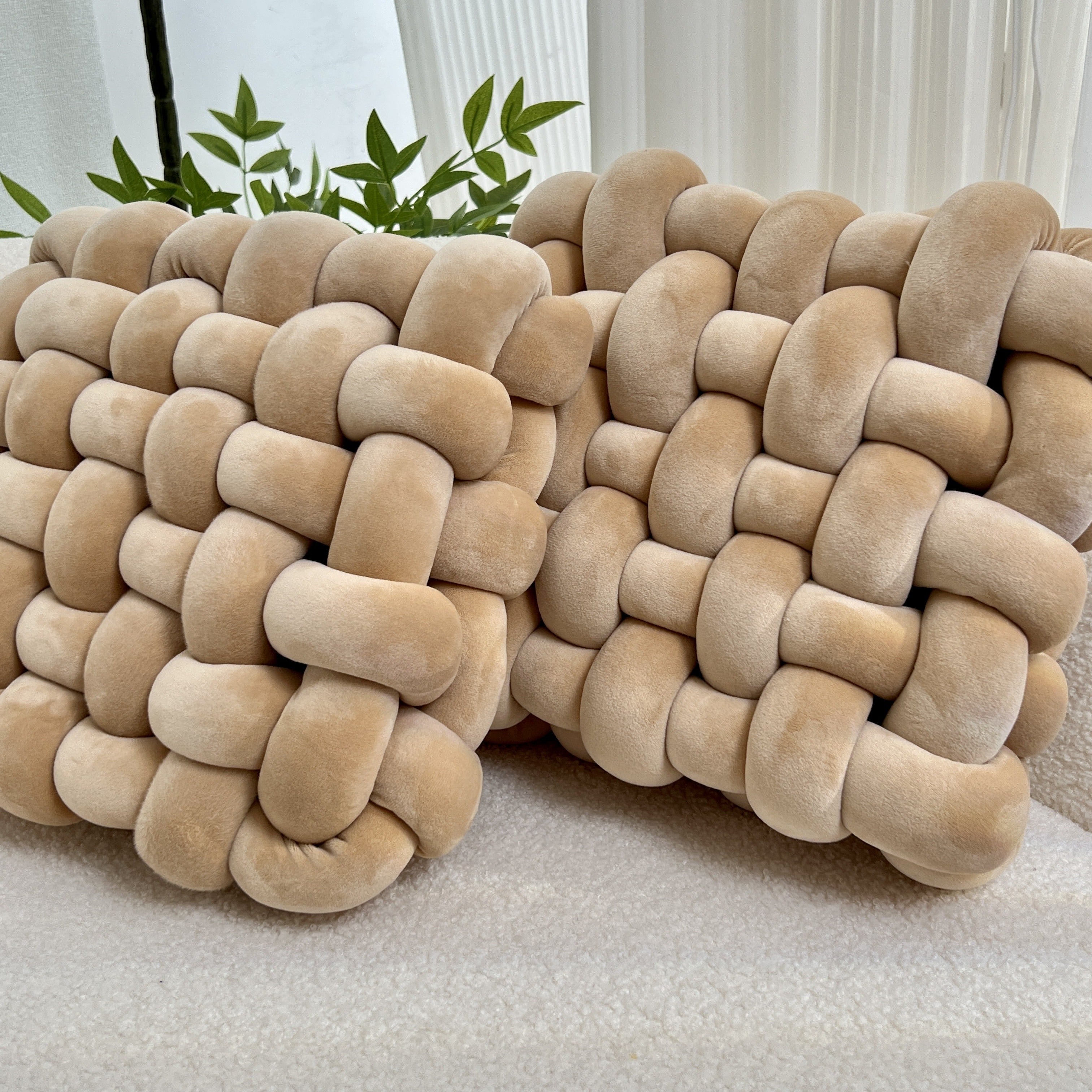 Coussin Nœud Cozy Décor de Lit﻿