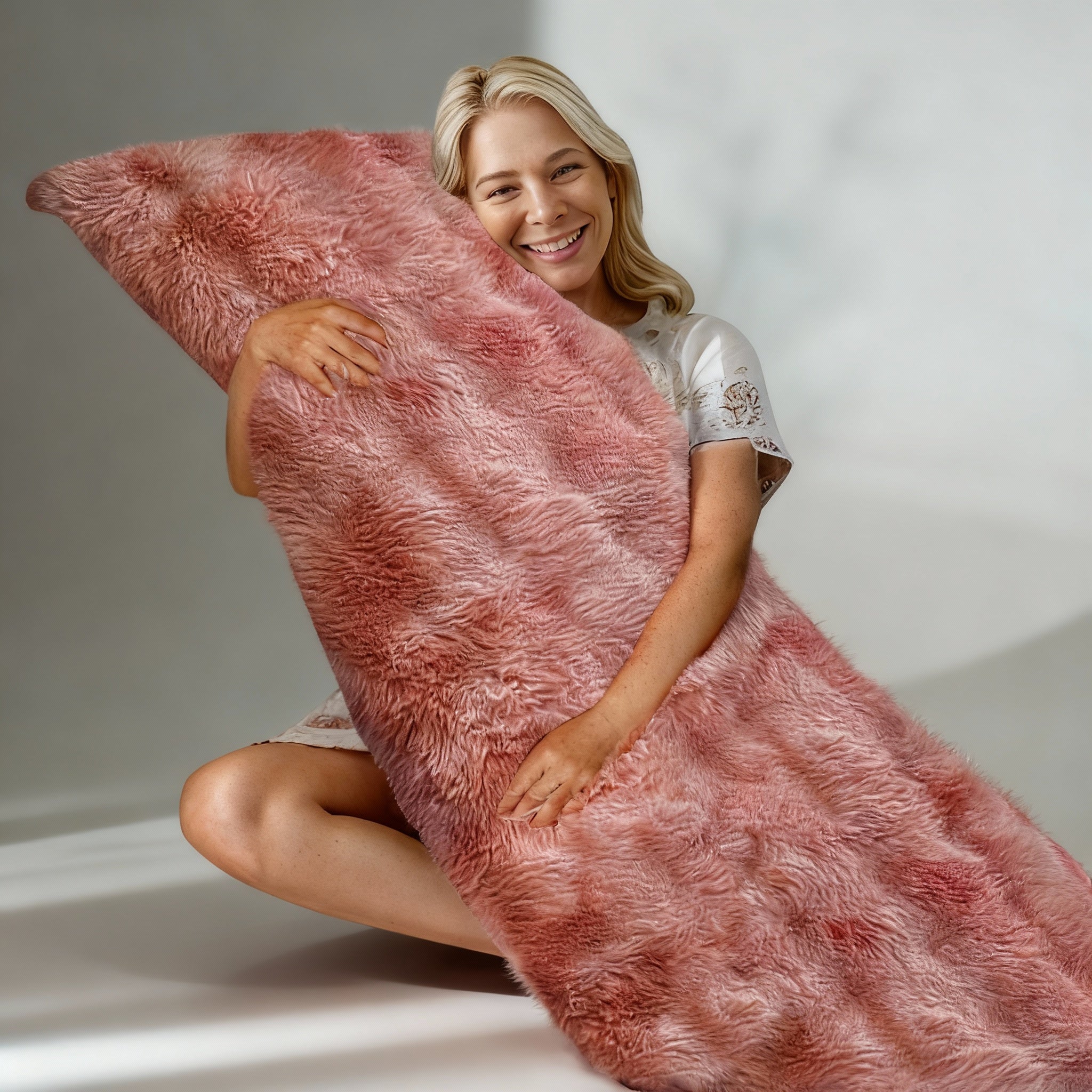 Oreiller de corps entier tout doux﻿