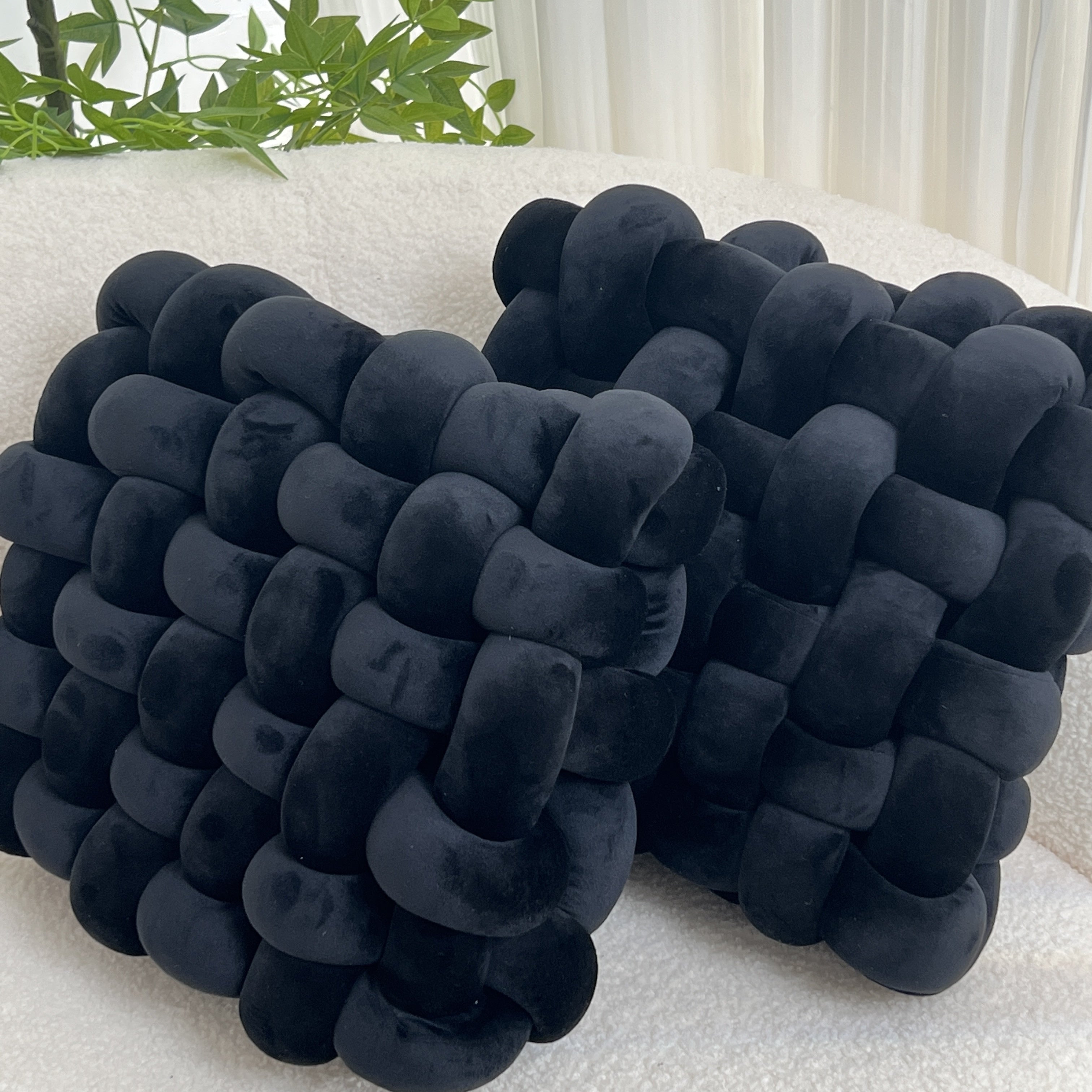 Coussin Nœud Cozy Décor de Lit﻿