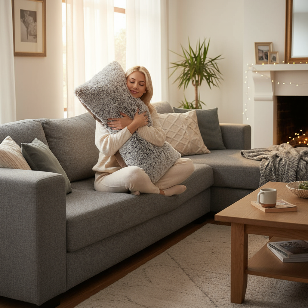 Oreiller de corps entier tout doux﻿