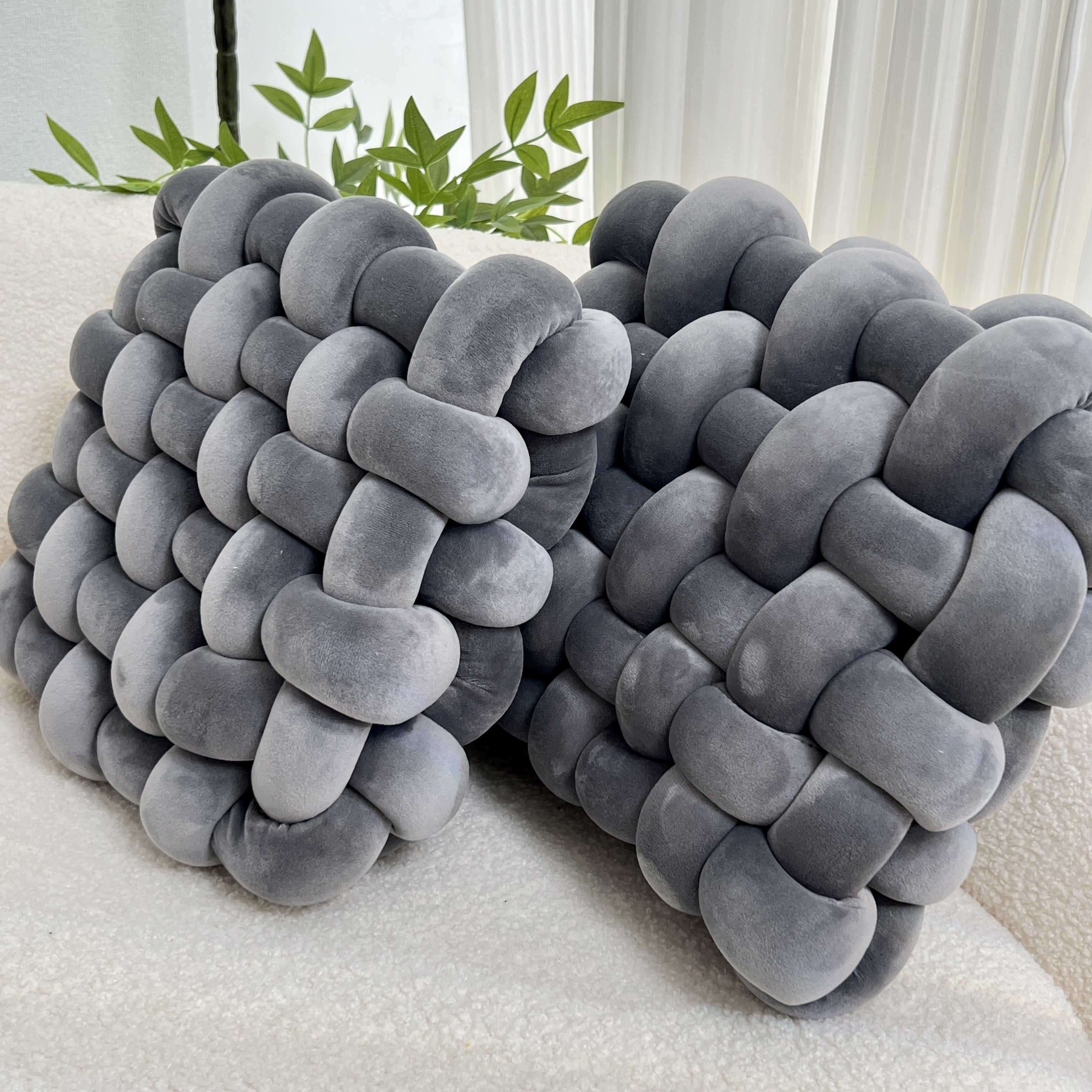 Coussin Nœud Cozy Décor de Lit﻿