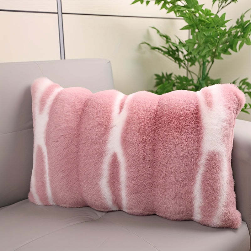 Coussins en peluche lapin pour lits de chambre, utilisés comme coussins supplémentaires﻿