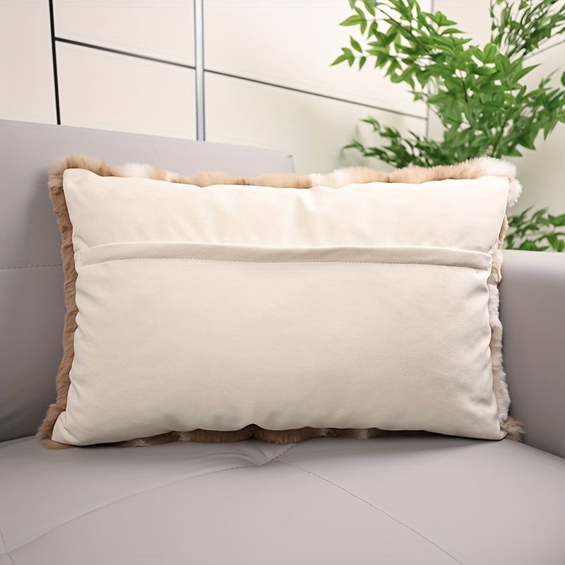 Coussins en peluche lapin pour lits de chambre, utilisés comme coussins supplémentaires﻿