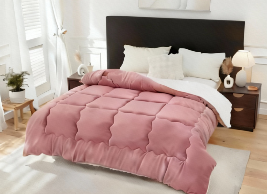 Couette douce en velours: Couette sans housse