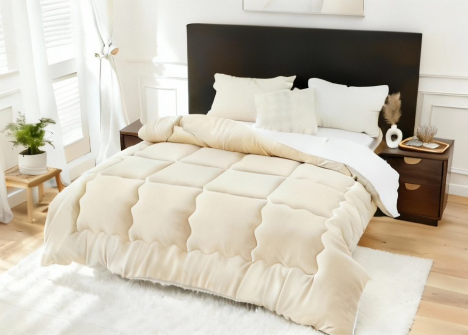 Couette douce en velours: Couette sans housse