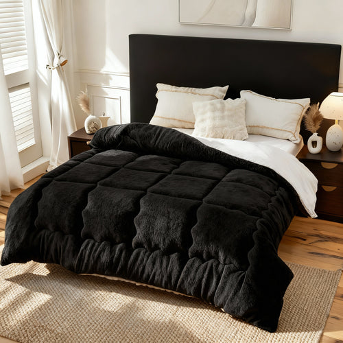 Couette douce en velours: Couette sans housse