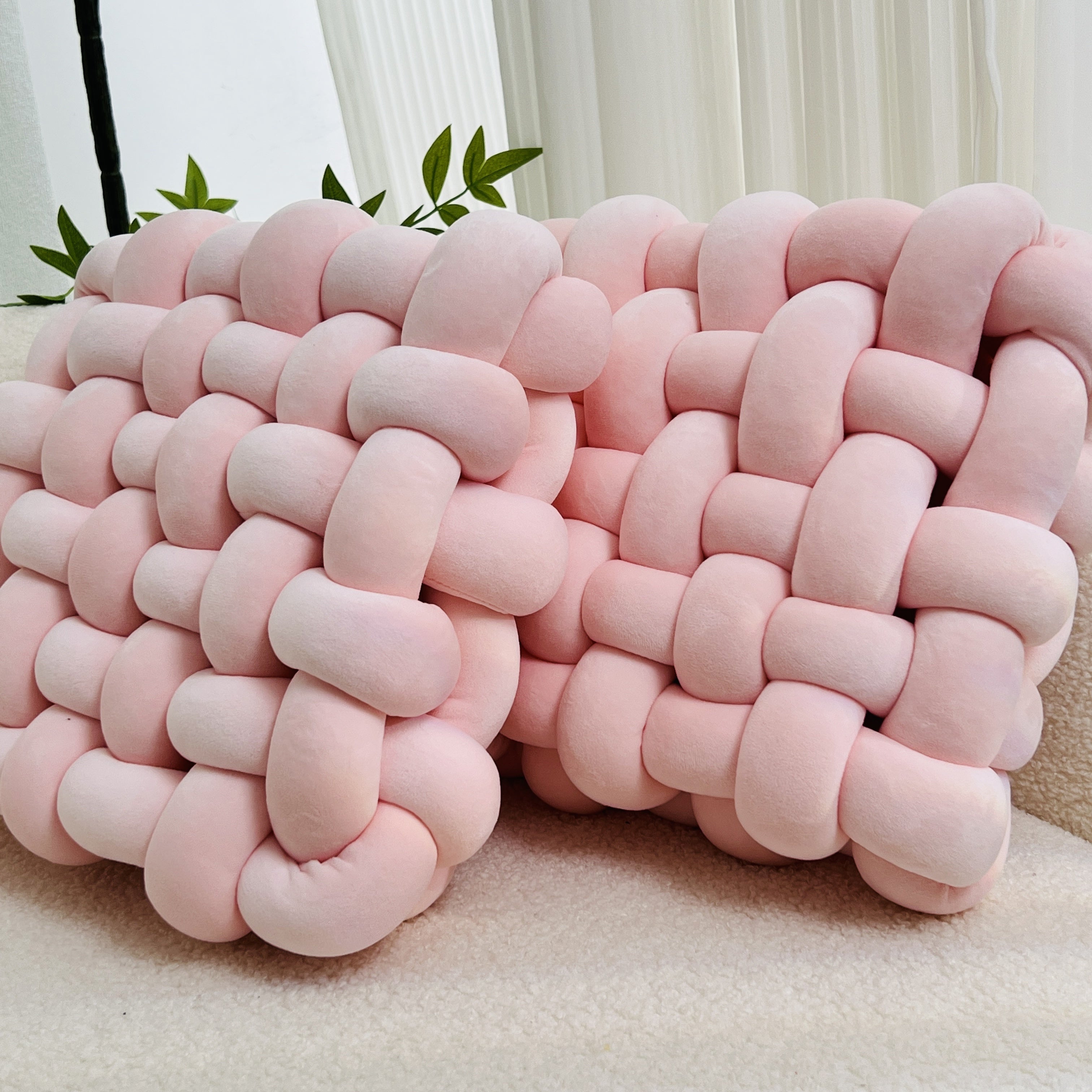 Coussin Nœud Cozy Décor de Lit﻿