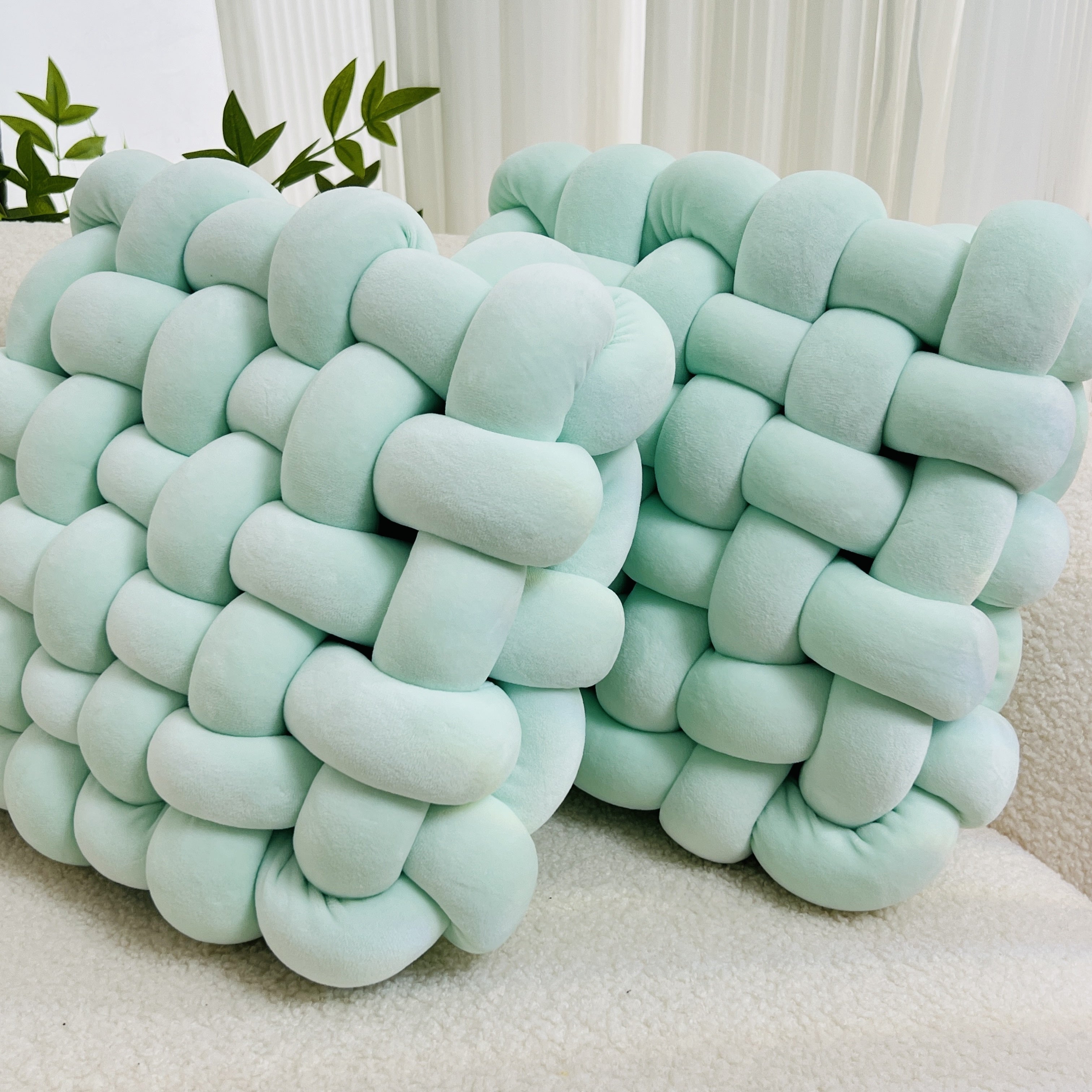 Coussin Nœud Cozy Décor de Lit﻿