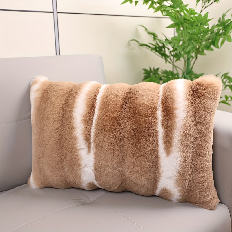 Coussins en peluche lapin pour lits de chambre, utilisés comme coussins supplémentaires﻿
